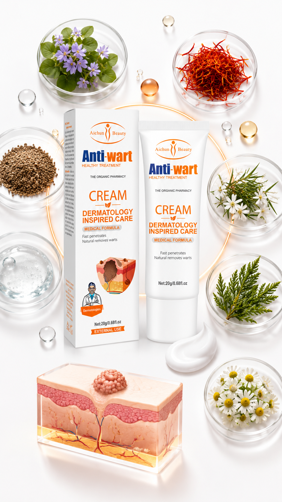VERRICLEAR™ – Crema Anti Verrugas