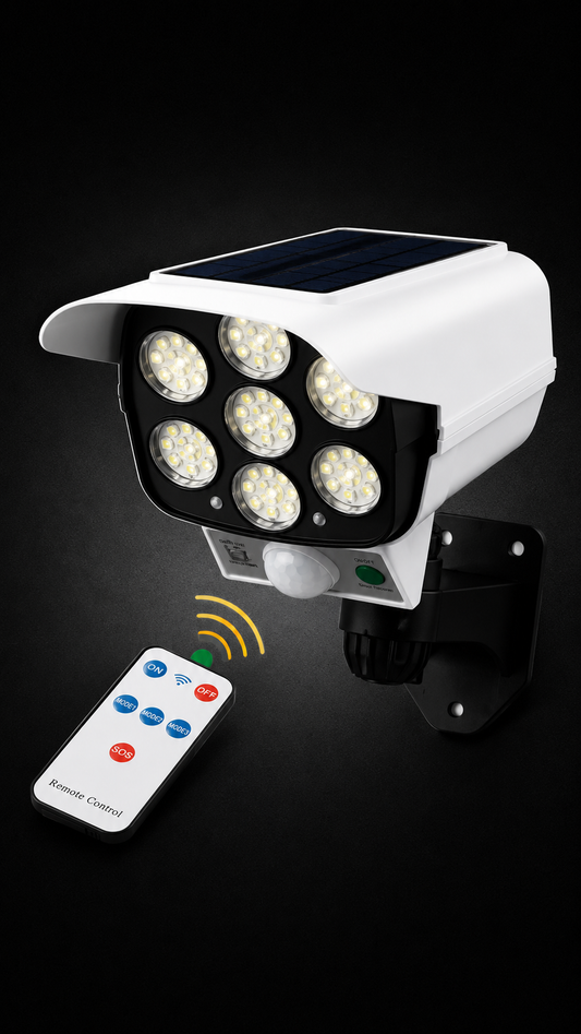 CamGuard Solar - Disuasor Contra Robos (Control de Regalo)