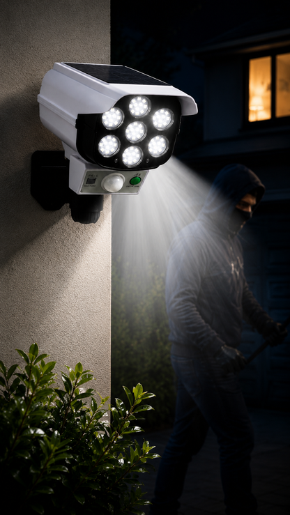 CamGuard Solar - Disuasor Contra Robos (Control de Regalo)